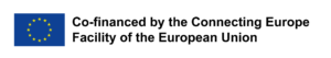 Text: Co-financed by the Connecting Europe Facility of the European Union