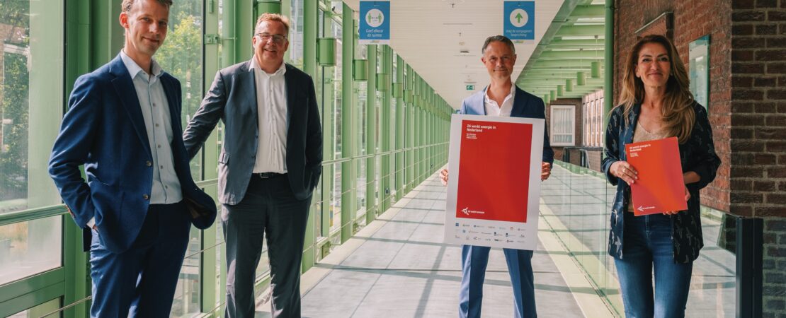 Foto van Bas Ebskamp, Jan Willem van Hoogstraten, Olof van der Gaag en Dilan Yesilgoz
