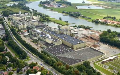 Afbeelding van omgeving Parenco Renkum vanuit de lucht