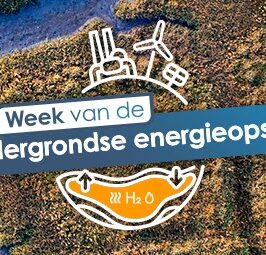 Afbeelding van ondergrond met logo week van de ondergrondse energieopslag 2022