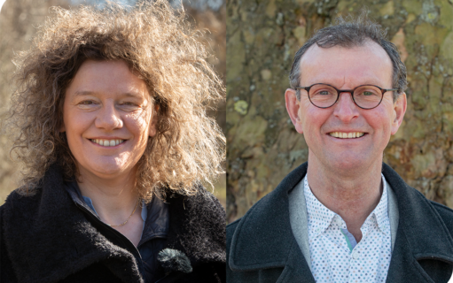 Foto van Carolien Gehrels en Hans Warmenhoven