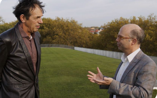 Foto van Jan Douwe Kroeske en Laurens de Vries