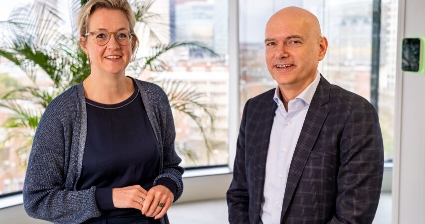 Foto van Berte Simons en Lex de Groot