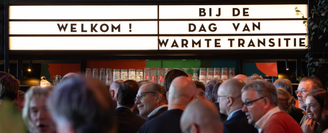 Tekst: welkom bij de dag van de warmtetransitie