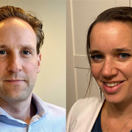 Ewout Pikaar en Karin Heijmen