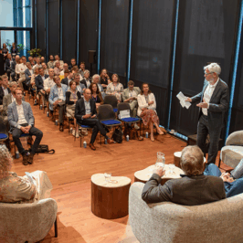 Panel tijdens bijeenkomst Panorama Opslag