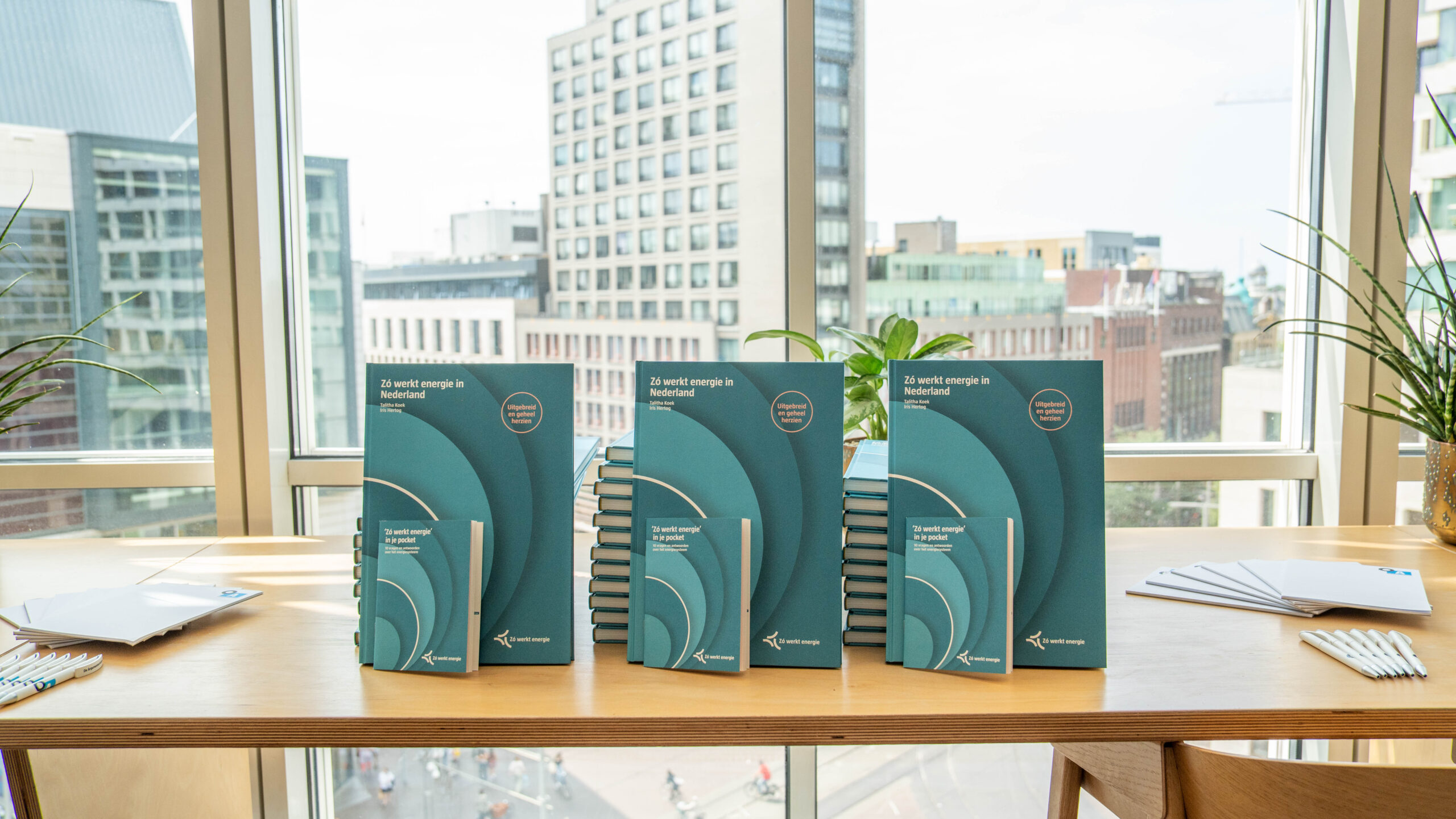 Boek en miniboekjes Zo werkt energie in Nederland