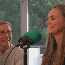 Opname podcast Ecosofie tijdens Springtij 2025