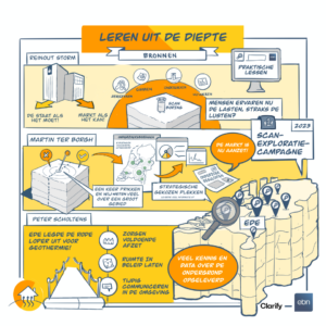 Illustratie kennissessie Leren uit de diepte
