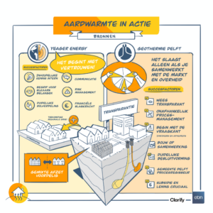 Illustratie kennissessie Aardwarmte in actie