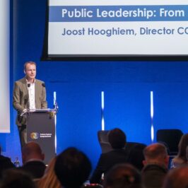 Joost Hooghiem van EBN spreekt over Carbon Capture and Storage tijdens Carbon Capture Europe Summit in Rotterdam