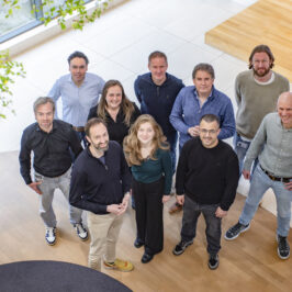 Foto van collega's sales team